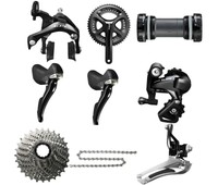 Neu Shimano 105 5800 8 Teile Schaltgruppe 11 Geschwindigkeit Schwarz