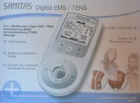 Sanitas SEM 44 Digital 3-in1 EMS/TENS Tensgerät Multifunktion Muskeltraining Neu