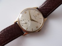 GENT'S VINTAGE .375 9CT GOLD CAL.266 OMEGA WRIST WATCH