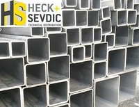 Vierkantrohr Stahl 40x40x2mm Hohlprofil Quadratrohr Stahlrohr St37 S235JHR