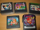 5 X GAME GEAR GAMES BUNDLE - SOME RARE + JAPAN