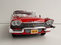 PLYMOUTH FURY 1958 MOVIE CHRISTINE Daytime 1/18 Silver Screen Machines AWSS108 