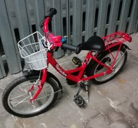 Kinderfahrrad 16" rot