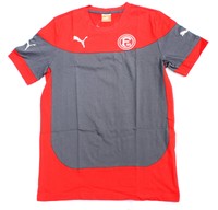 Puma Herren T-Shirt Fortuna Düsseldorf F95 grau rot Leisure Tee NEU @KÜ110