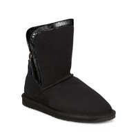 EMU Australia SaltBush Lo W11114 Black Womens Waterproof Boots