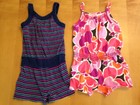 Toddler Girl 3T summer romper lot-old navy/circo