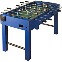 Tischfussball Glasgow Blau inkl Zubehör Tischkicker Kicker Kickertisch Fußball