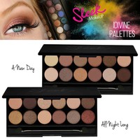 Sleek Makeup I-Divine Palette 12 Shades Mineral Based Lidschatten
