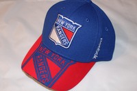 New York Rangers NHL Hockey Reebok Center Ice Flexfit Cap / Kappe NEU Size S / M