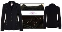 Imperial Riding LA FLEUR Turnierjacket 76 38 Damen Softshell elegant schwarz