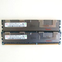 Hynix 8GB 2X4GB PC3-10600R DDR3 1333mhz ECC Speicher REG Registered RAM 2RX4