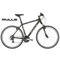 Crossbike Bulls Cross Bike 1 Shimano 24G schwarz grün 54 cm Alu 2014 - UVP499€* 