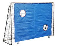 Fussballtor Tor Torwand 213 x 152 x 76 cm Blau Tor zum Fußball spielen 