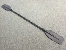 SEAFLO Kayak Canoe Black Aluminum Detachable Oar Paddle Symmetric Edges PP Blade