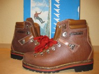Falken UK 6 EU 39 Vollleder Wanderstiefel zwiegenähte Bergschuhe NEU! #992