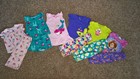 Lot of 6 girls 3t pajamas