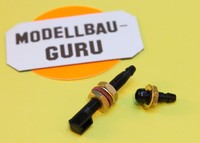 Kühlwasserein- u. Auslass f. Rennboot Schiff v. Graupner Krick Aeronaut Billing