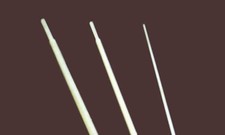 6 foot 3 piece 1/2 weight Fiberglass Fly Rod Blank - White
