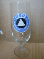 Fußball-Bier-Glas BSG Kabelwerk Oberspree / DDR Liga,KWO,Berlin,Oberschönweide