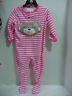  CARTER'S Girl's Monkey Fleece Footed Pajama Sleeper size 2T