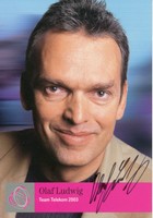 Olaf Ludwig  Radsport  Team Telekom   Autogrammkarte -171628