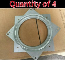 (Qty-4) 6" Lazy Susan Bearing 500 lb. Capacity - 5/16" Thick Mpn 6C by Triangle