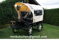 Planwagen Wagonette Kutsche Fahrschulwagen Marathonwagen Trainingswagen 27"