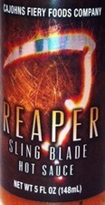 Reaper Sling Blade Hot Sauce - Made with the Carolina Reaper Pepper