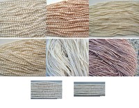 Verschiedene Süßwasserperlen Süßwasser Perlen Zuchtperlen Strang neu Auswahl