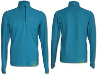 Odlo Herren Langarmshirt Pullover T-Shirt Longsleeve hellblau Gr. M