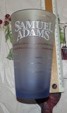 Rare Sam Adams Frosted beer Pint Glass Nice