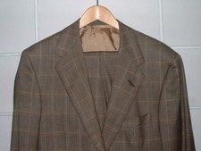 NWT Oxxford Clothes Wool & Cashmere 2-Button Suit Size 40R Made in USA