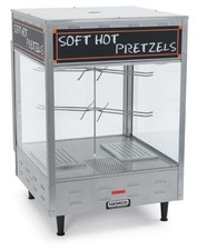 Nemco Revolving Countertop 48 Pretzel Warmer Merchandiser Display Case 6453
