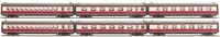Roco H0 Sets 64057 64058 6x Wagen 901 Alpen-See Express zu BR601 DB Ep.4 NEU OVP