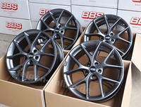 BBS SR himalaya grau Felgen 8x18 Zoll ET45 SR016 für Mercedes C Klasse 204 + 205