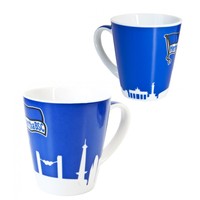 PORZELLANTASSE KAFFEEBECHER TASSE POTT "Logo" HERTHA BSC BERLIN NEU