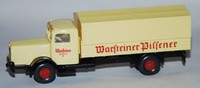 1:87 Wiking Büssing 8000 Pritschen-LKW Warsteiner Pilsener RAR H0
