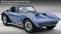 EXOTO Corvette Grand Sport Coupe (1963) PROTOTYPE Nassau Speedweek  RLG 18020