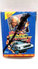 Topps Back To The Future Ii 36 Packs of Movie Cards/Stickers/Bubble Gum
