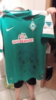 mit Original Unterschrift Trikot SV Werder Bremen Home 2014/2015 (Größe L) 