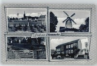 51150368 - Stommeln Hauptstrasse, Windmuehle, Kriegerehrenmal, Volksschule Preis