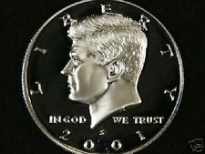 2001 S Clad Proof Dcam Kennedy Half Dollar Roll (20)