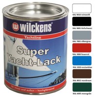 Wilckens Yachtline Super Yachtlack 750ml / 2,5L - alle Farben - Lack Bootslack