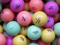 25 bunte Maxfli Noodle Ice Golfbälle ~AAAA-Lakeballs~ ~TOP-QUALITÄT~