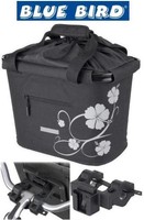 Blue Bird Lenkerkorb Lenkertasche Fahrradkorb Fahrrad Korb Tasche Hibiskusblüte 