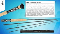 DAM - Fliegenrute - Reiserute - Exquisite Fly G2 - AFTMA 5 - 2,44m