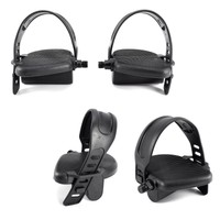 1/2" Pedale Heimtrainer 9/16" Trimmrad Ergometer Heimtrainerpedale Pedale