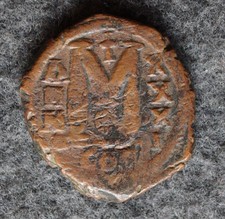 Byzantine Follis Ancient Coin 15.4g