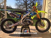 Suzuki RMZ RM 125 250 450 Graphics Decals any year 1990-present