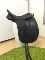Wintec Dressursattel Pony 16/16,5" Mit Chair Weißes Kopfeisen Weit